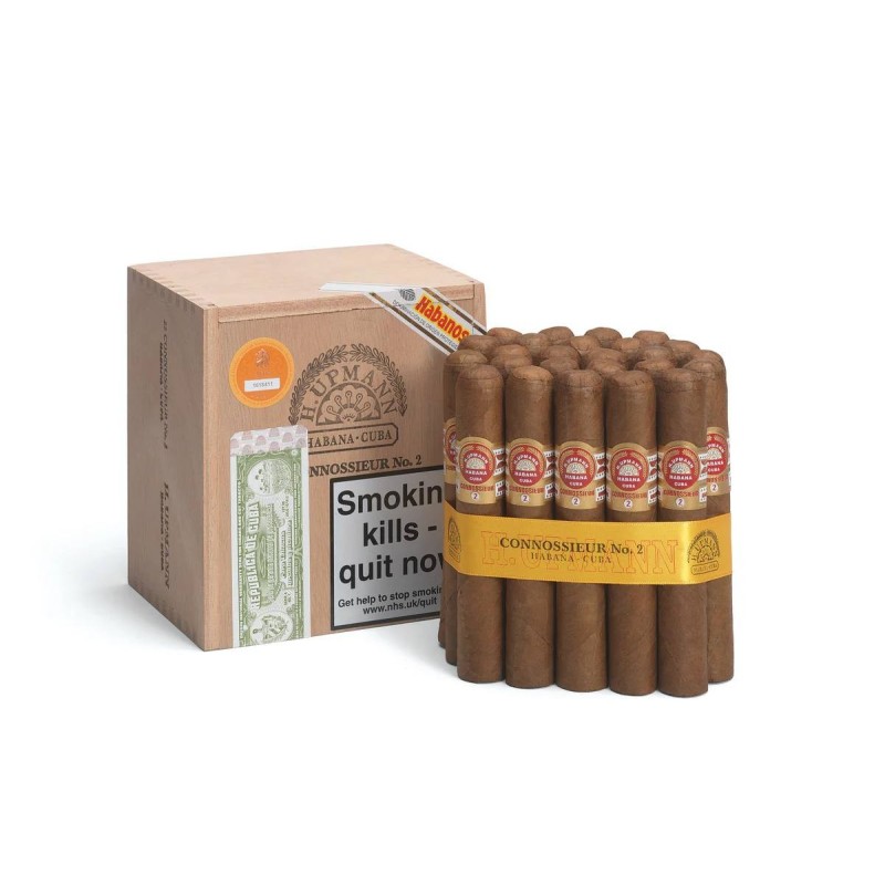 H. Upmann Connoisseur No. 2 – Boîte de 25 cigares cubains
