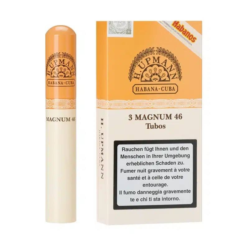 H. Upmann Magnum 46 Tubos – Étui de 3 Cigares Cubains