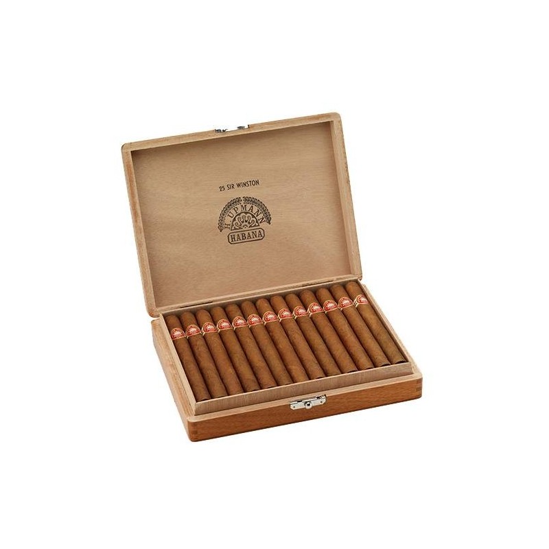 H. Upmann Sir Winston – Boîte de 25 Cigares Cubains
