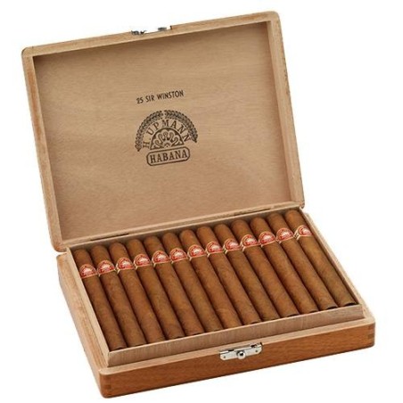 H. Upmann Sir Winston – Boîte de 25 Cigares Cubains