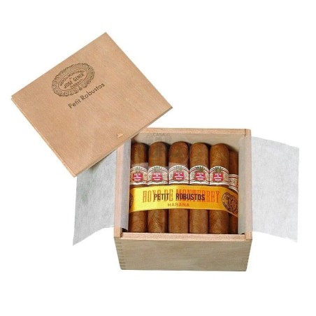 Hoyo de Monterrey Petit Robusto – Boîte de 25 Cigares