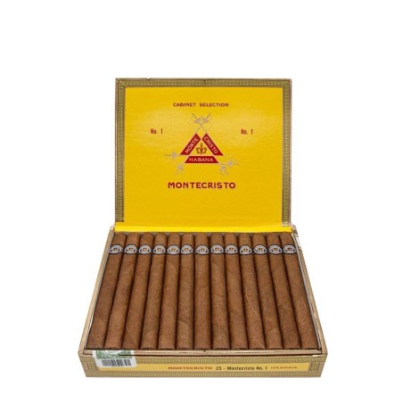 Montecristo No. 1 – Boîte de 25 Cigares Cubains