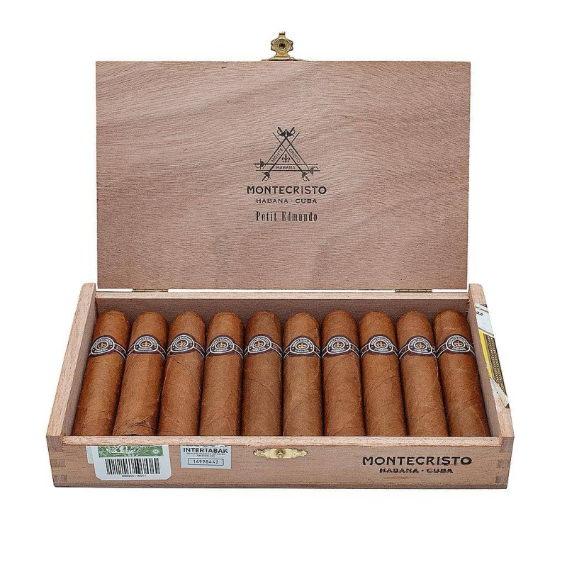 Montecristo Petit Edmundo – Boîte de 10 Cigares Cubains