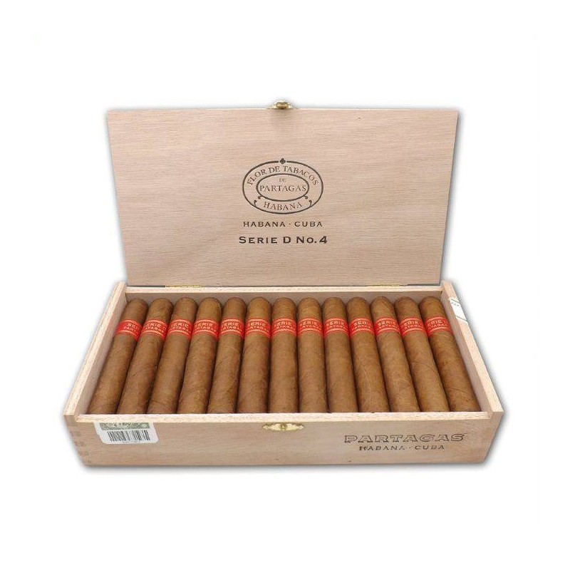 Partagas Serie D No. 4 – Boite de 25 cigares cubains