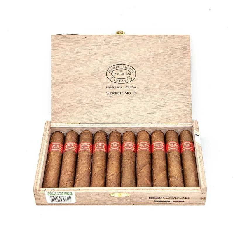 Partagas Serie D No. 5 – Boite de 10 cigares cubains