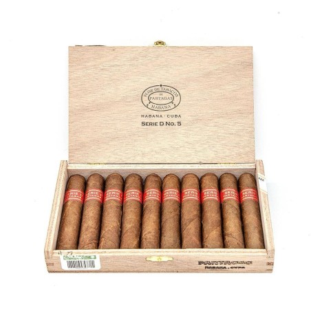Partagas Serie D No. 5 – Boite de 10 cigares cubains
