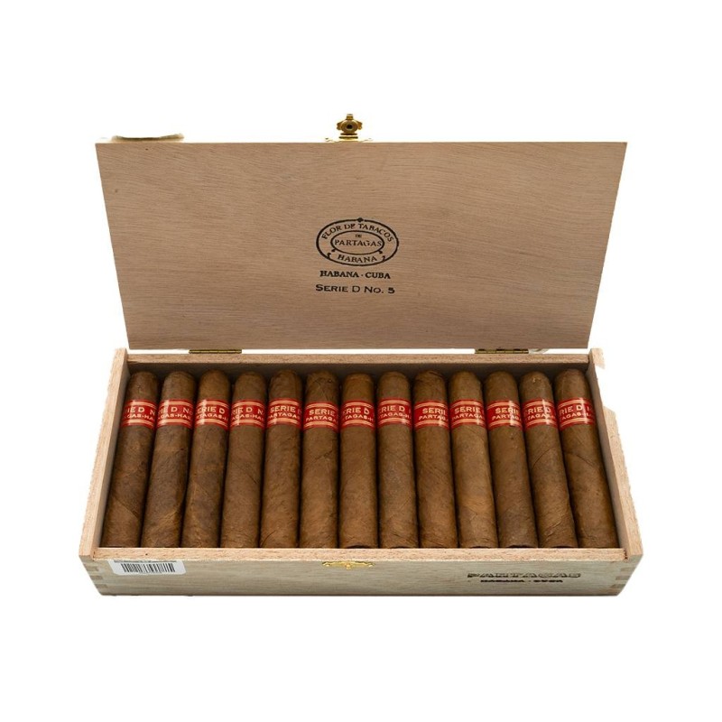 Partagas Serie D No. 5 – Boite de 25 cigares cubains