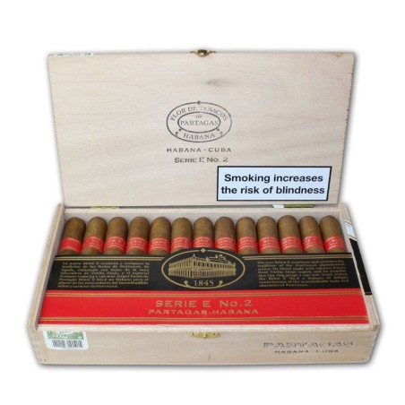 Partagas Serie E No.2 – Boîte 25 Cigares Cubains