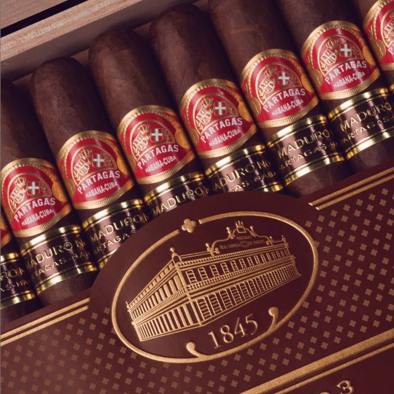 Partagás Maduro No. 3 – Boîte de 25 Cigares Cubains