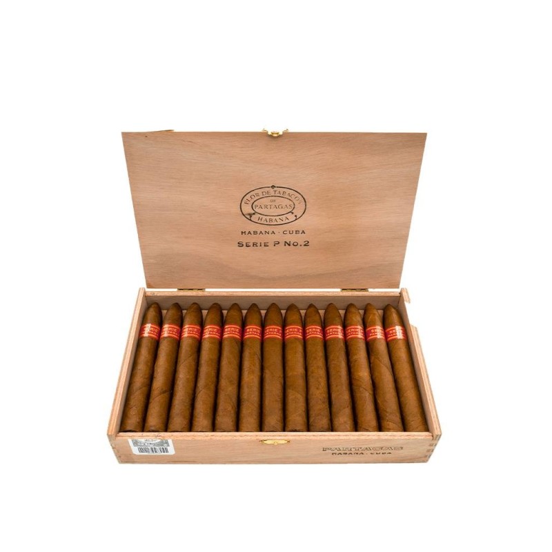 Partagas Serie P No. 2 – Boîte de 25 Cigares Cubains