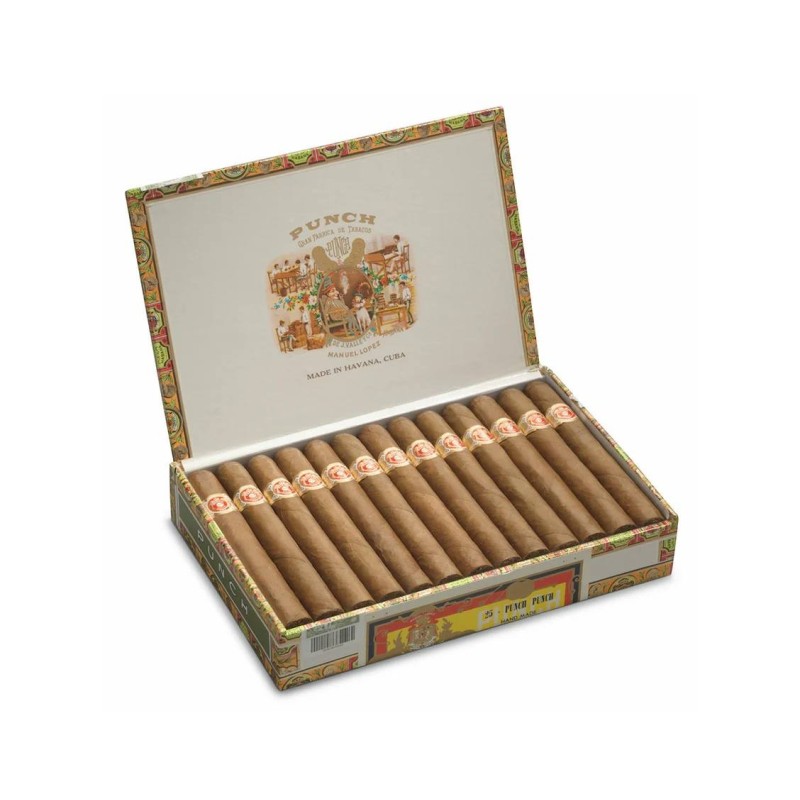 Punch Punch – Boîte 25 Cigares Cubains