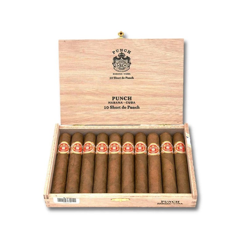 Punch Short – Coffret 10 Cigares Cubains