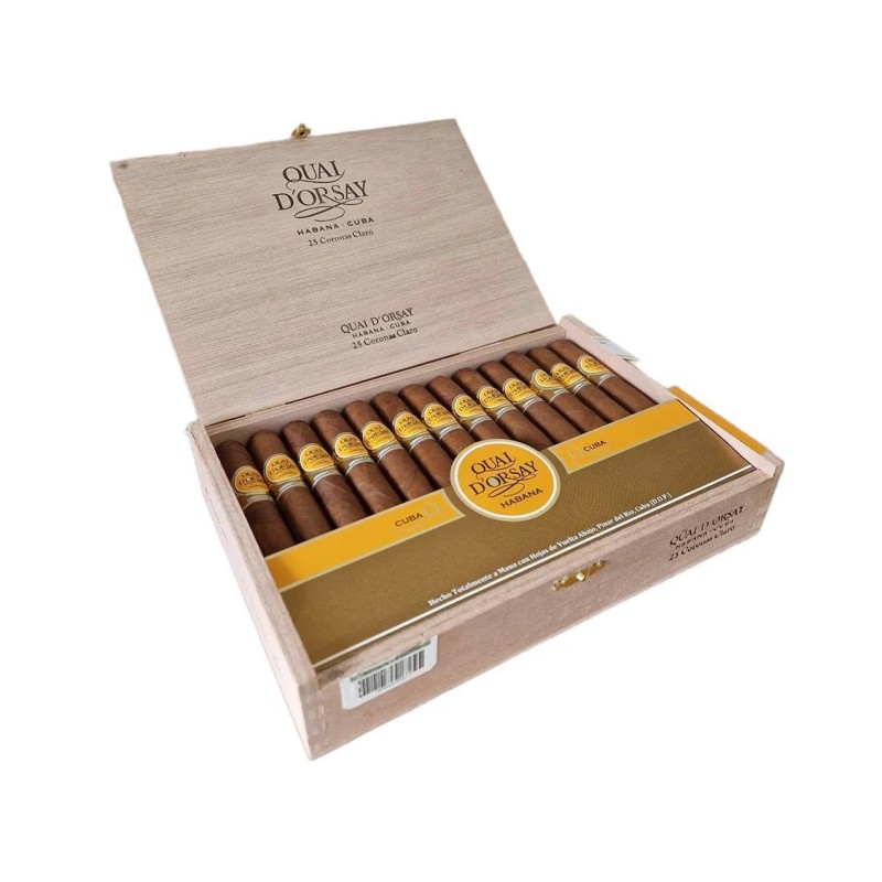 Quai d’Orsay Corona Claro – Boîte 25 Cigares Cubains