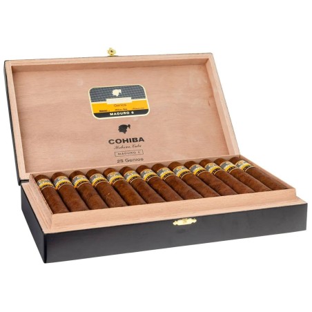 Cohiba Maduro 5 Genios – Boîte 25 Cigares Cubains