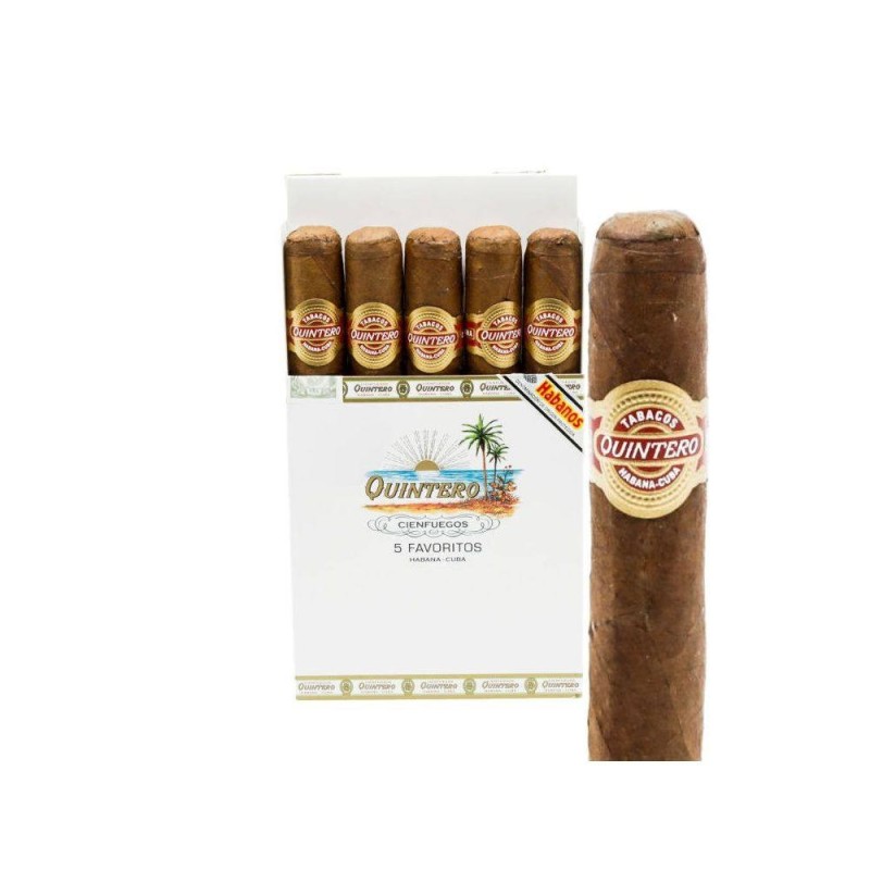 Quintero Favoritos – Coffret 5 Cigares Cubains