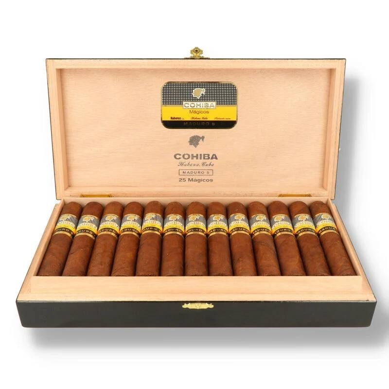 Cohiba Maduro 5 Mágicos – Boîte 25 Cigares Cubains