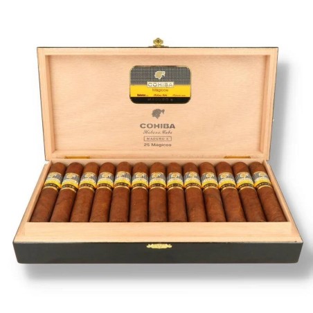 Cohiba Maduro 5 Mágicos – Boîte 25 Cigares Cubains