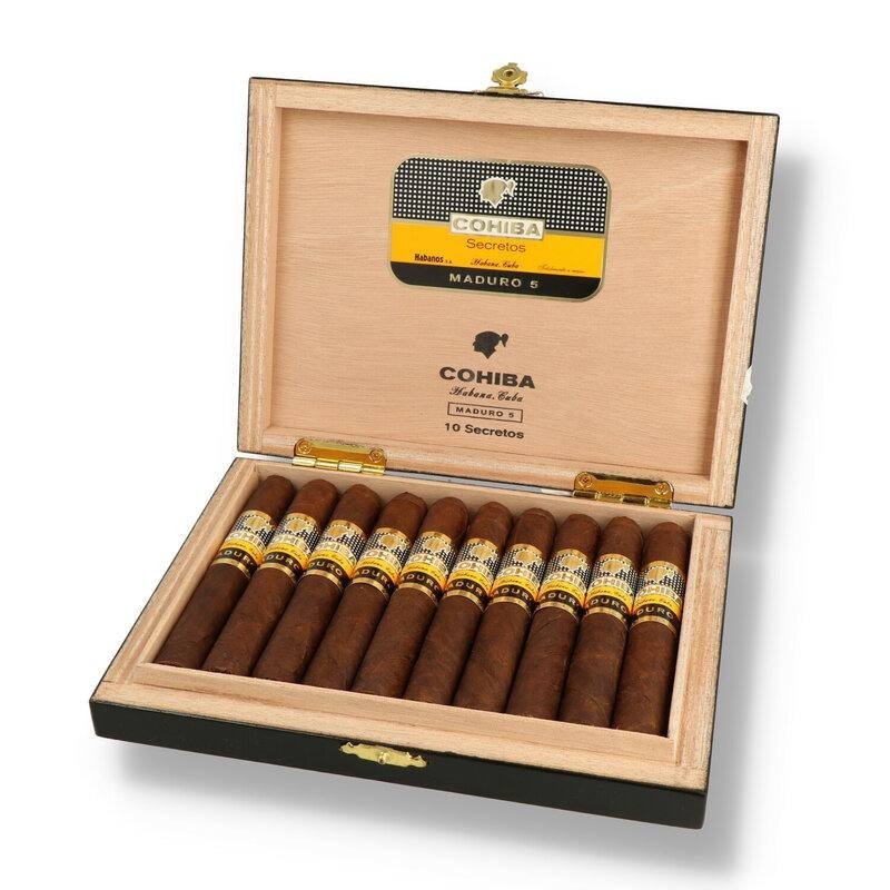 Cohiba Maduro 5 Secretos – Boîte 10 Cigares Cubains