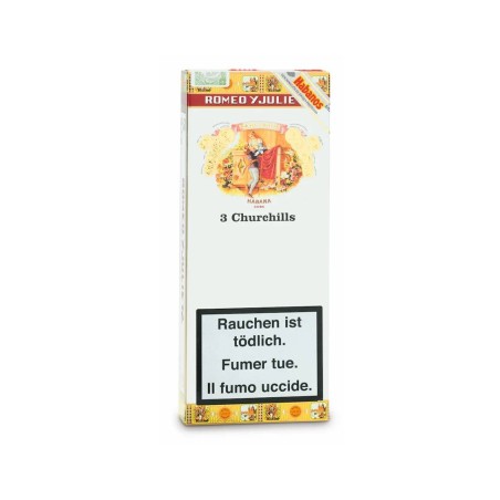 Romeo y Julieta Churchill Tubes – Coffret 3 Cigares Cubains