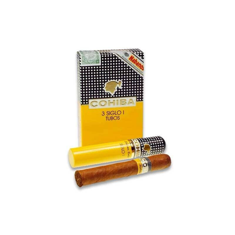 Cohiba Medio Siglo A Tubos – Étui 3 Cigares Cubains