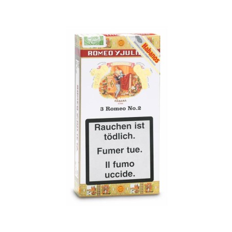 Romeo y Julieta n°2 Tubes – Coffret 3 Cigares Cubains