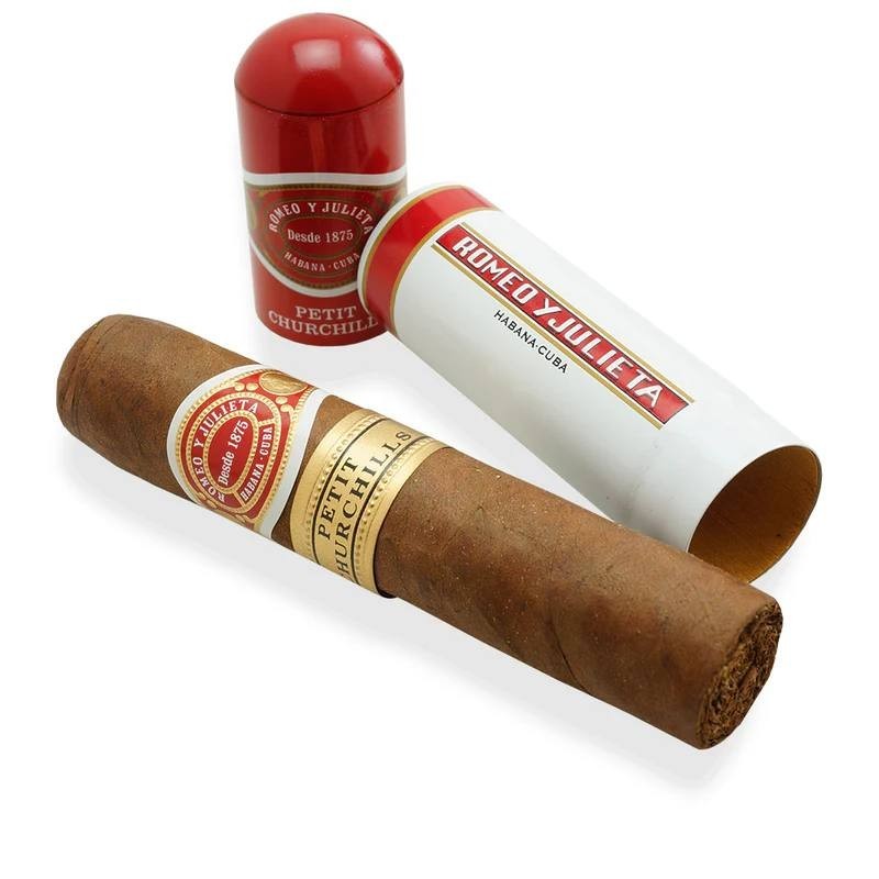Romeo y Julieta Petit Churchill Tubes – Coffret 3 Cigares