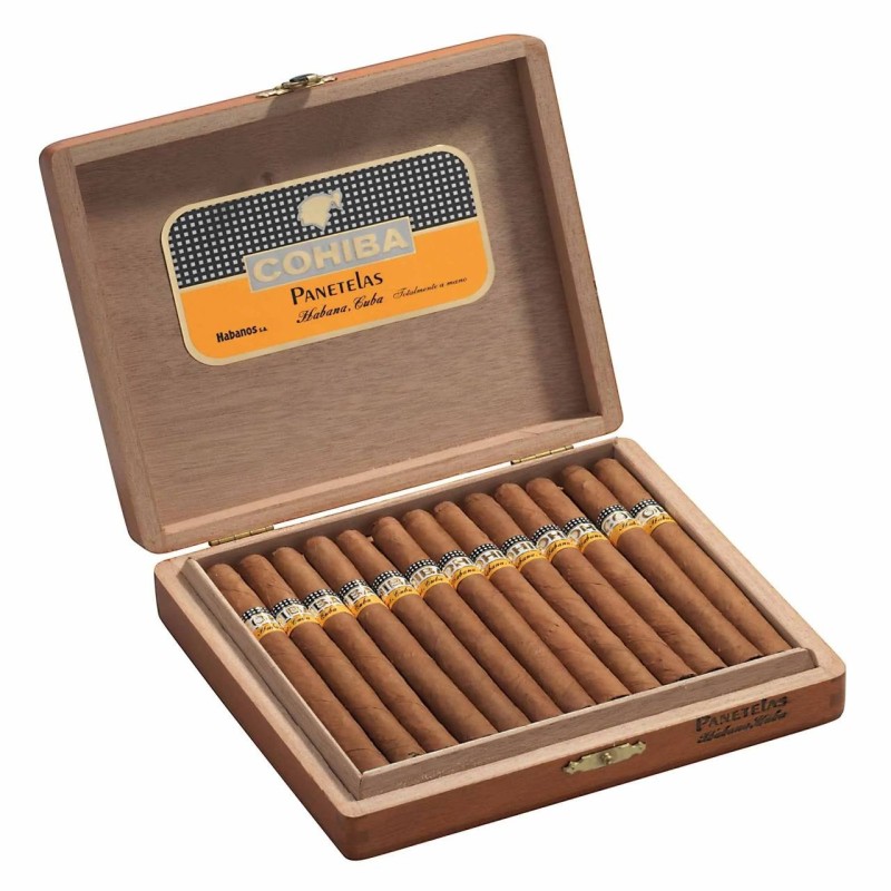 Cohiba Panetelas – Boîte de 25 cigare cubain de luxe