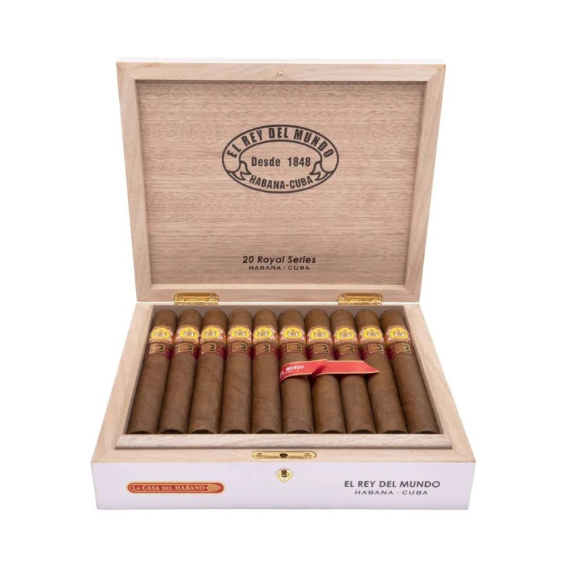 El Rey del Mundo Royal – Boîte de 20 Cigares Cubains