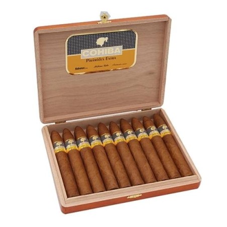 Cohiba Piramides Extra – Coffret de 10 cigare cubain de luxe