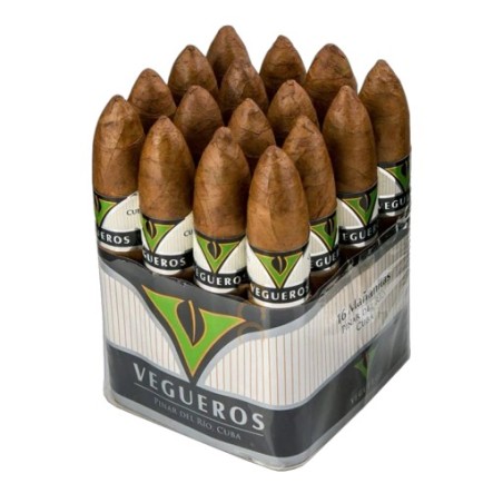 Vegueros Mananitas – Boîte de 16 Cigares Cubains