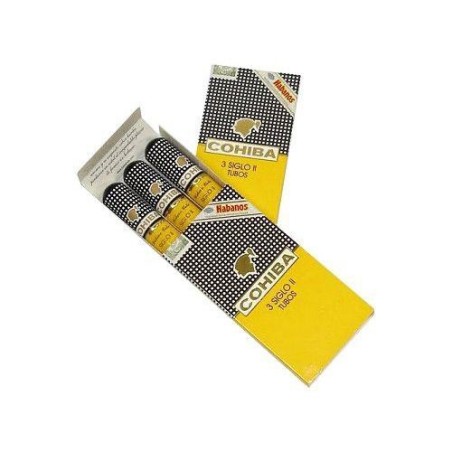 Cohiba Siglo II – Étui de 3 Cigares Cubains