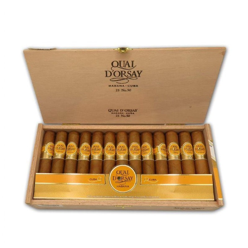 Quai d’Orsay No. 50 – Boîte de 25 cigares cubains