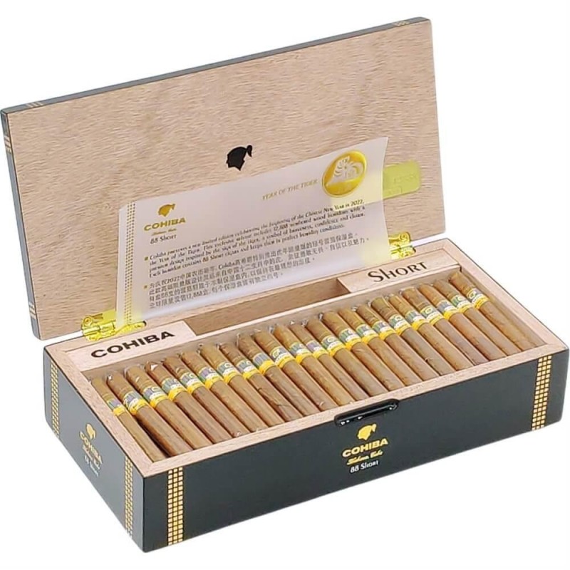 Cohiba Short Tiger – Humidor Édition Limitée (88)