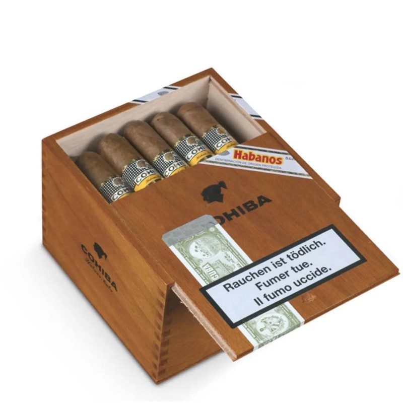 Cohiba Robustos – Boîte 25 Cigares Cubains