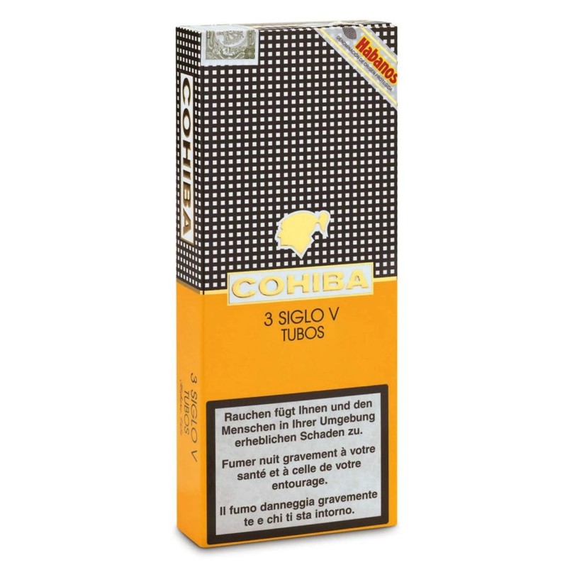 Cohiba Siglo V Tubos – Coffret de 3 Cigares Cubains
