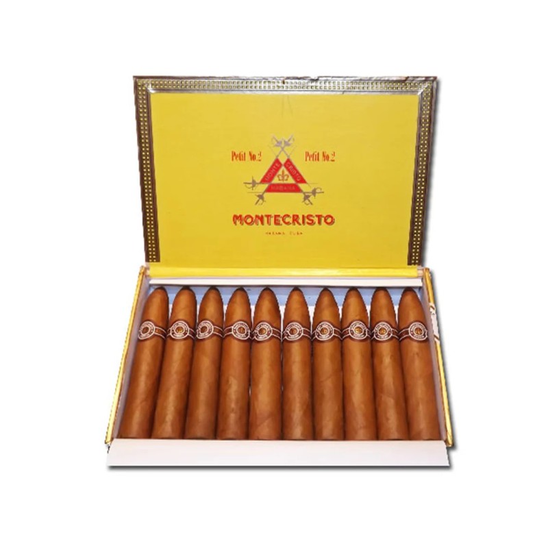 Montecristo Petit No. 2 – Boîte de 10 cigares cubains