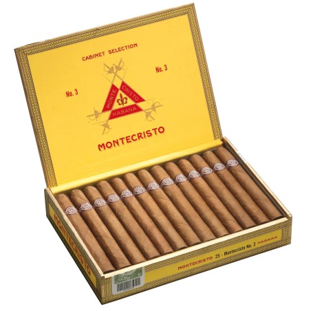 Montecristo No. 3 – Boîte de 25 cigares cubains