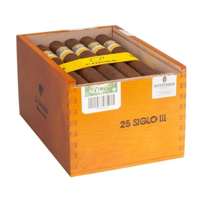 Cohiba Siglo III – 3 boîtes de 25 cigares cubains