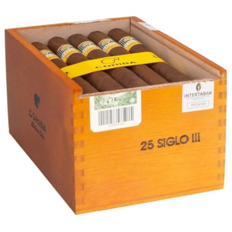 Cohiba Siglo III – 3 boîtes de 25 cigares cubains